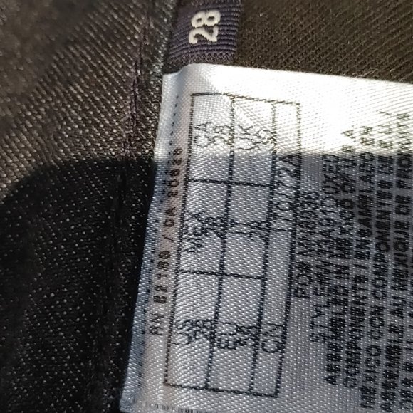 Guess Skinny Jean Distressed Women Sz 28 Leather Patches Ankle Zipper Pre-owned - Picture 5 of 7